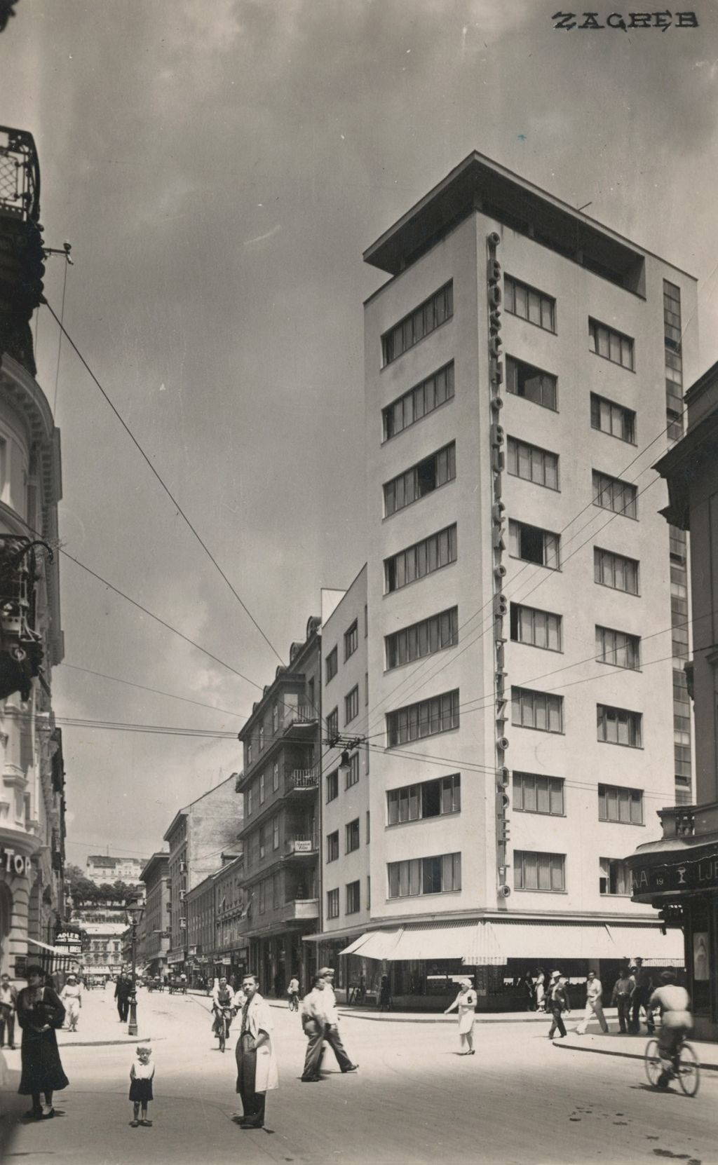 Masarykova-Gundulićeva, neboder Radovan 1936. godina